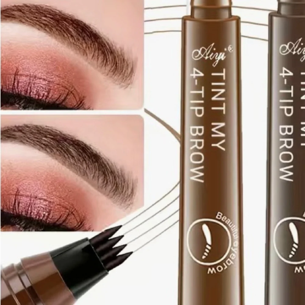4 Tip Split Eyebrow Pencil for Simulated Natural Brows